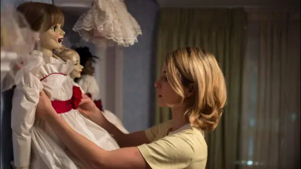 Annabelle Wallis in a still from 