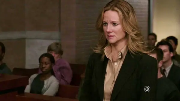 Laura Linney in a still from 