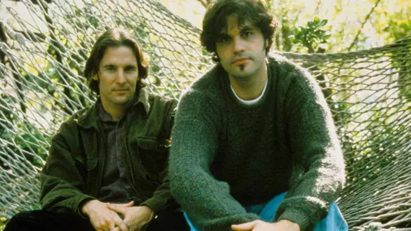 Daniel Myrick and Eduardo Sánchez in a still from 