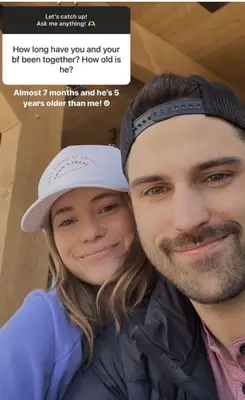 MyKenna answering a qna (Instagram/ mykennadorn)