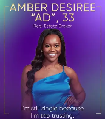 Amber Desiree is looking for a partner whom she can trust blindly (Instagram/@amberdesiree)