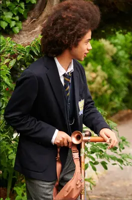 Zac Looker plays Toby Pilgrim in 