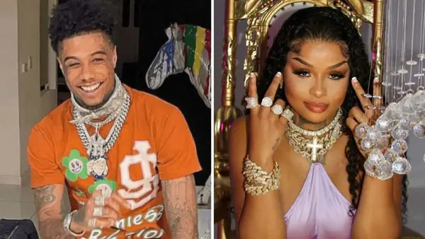 Blueface and Chrisean Rock welcomed their first child together (Instagram/@bluefasebabyy/@chriseanchriseanchrisean)