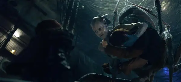 Jena Malone as Harmada in a still from 