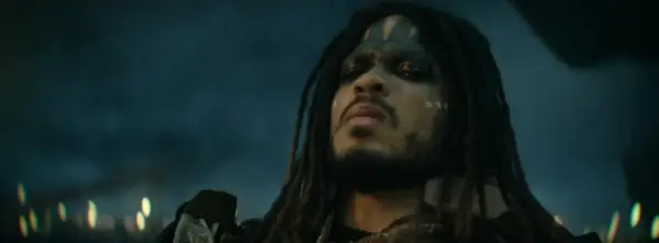 Ray Fisher as Darrian Bloodaxe in a still from (@netflix)