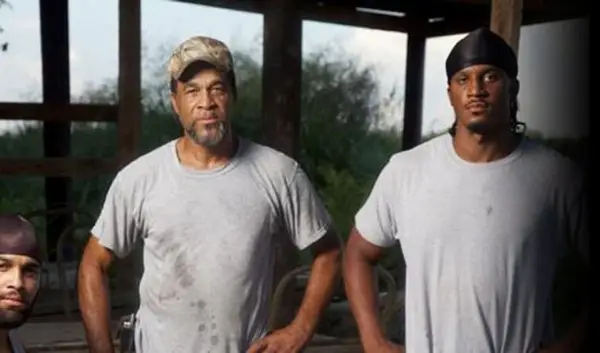 Albert Knight and his son 