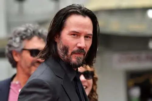 Keanu Reeves arrives for his handprint ceremony at the TCL Chinese Theatre IMAX forecourt on May 14, 2019 in Hollywood, California. (Photo by Emma McIntyre/Getty Images)
