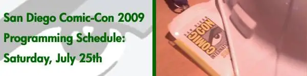Rozvrh Comic-Conu v San Diegu na SOBOTU 2009 Obsahuje IRON MAN 2, EXTRACT, CHUCK, LOST, ZOMBIELAND, FUTURAMA a další!