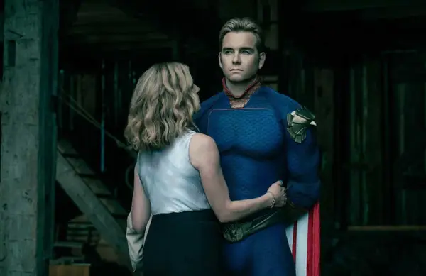 Elisabeth Shue and Antony Starr in a still from 