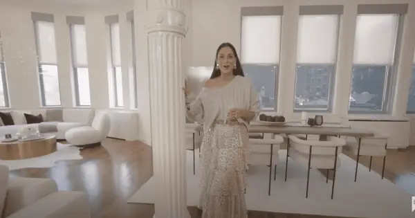 Jessel Taank now lives in a 3,000 sq ft condo which is in a historic building on Sixth Avenue (Youtube/bravo)