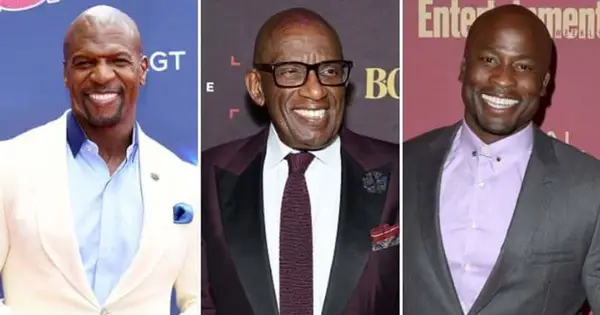 Hvor høy er Al Roker? Fans lamslått som 'Today' vert poserer med Terry Crews og Akbar Gbaja-Biamila