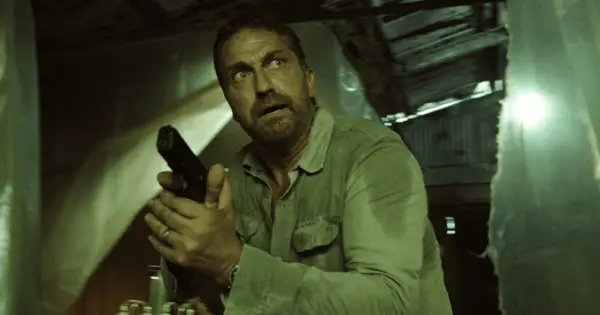 “Pēdējoreiz redzētais dzīvs” pārskats: Džerarda Butlera trilleris ir vējains un iesaiņo perforatoru