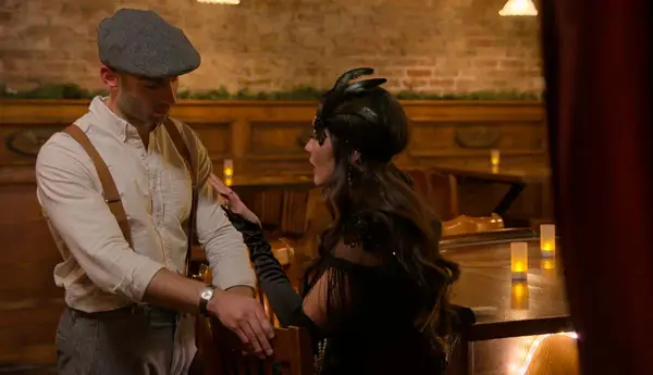 'Love Is Blind' ster Garrett Josemans 'romantiek met Taylor Krause onder bedreigd door sinistere ex -tekst