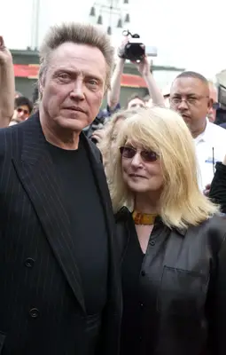 Actor Christopher Walken and wife Georgianne Walken attend a hand and footprints ceremony honoring Christopher Walken at the Grauman