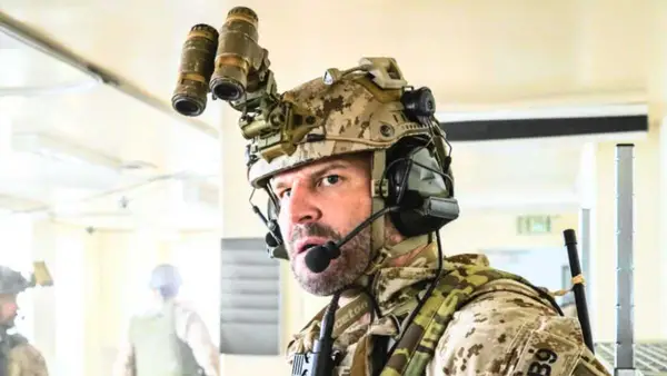 David Boreanaz in a still from 