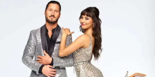 Val Chmerkovskiy and Xochitl Gomez 
