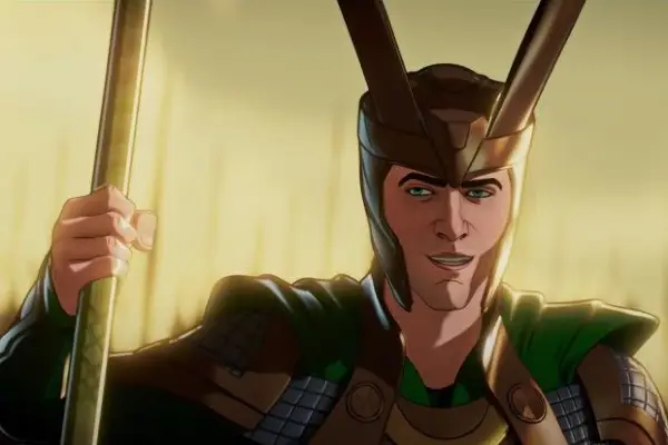 Tom Hiddleston voices Loki in Marvel