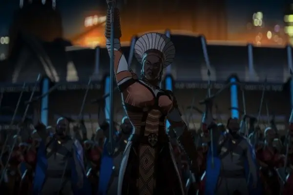 Angela Bassett voices Ramonda in Marvel