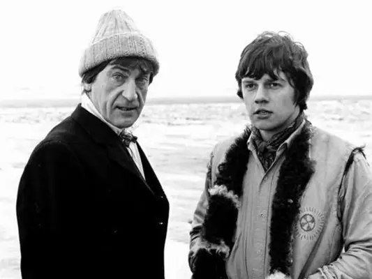 Frazer Hines [R] as Jamie McCrimmon in Doctor Who