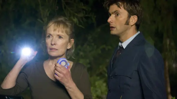 Doctor Who – The Waters of Mars – Adelaide Brooke (Lindsay Duncan) and the Doctor (David Tennant)