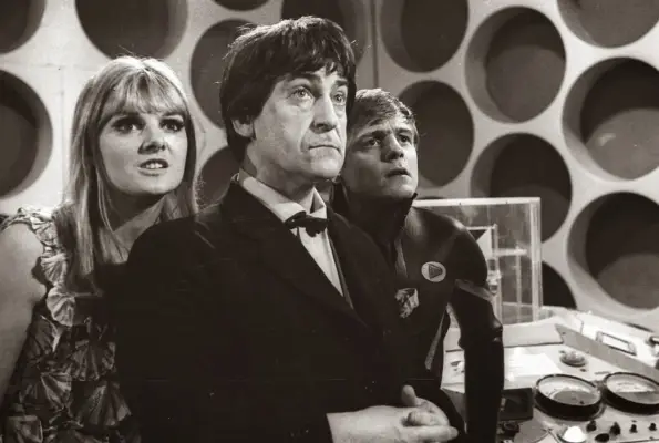Doctor Who - Patrick Troughton, Anneke Wills and Michael Craze