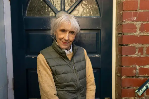 Anita Dobson as Mrs Flood in Doctor Who