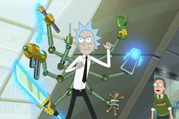 Rick and Jerry in Rick and Morty season 6