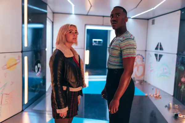 Ncuti Gatwa and Millie Gibson as the Doctor and Ruby Sunday in Doctor Who