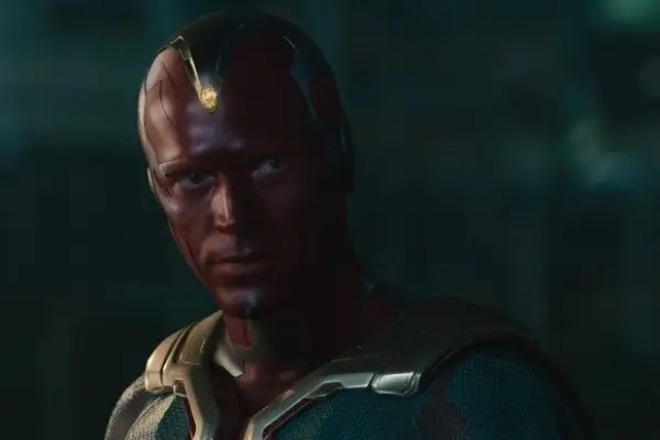 Paul Bettany plays Vision in the Marvel Cinematic Universe