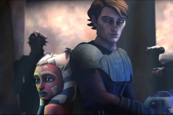 Ahsoka Tano in the Clone wars