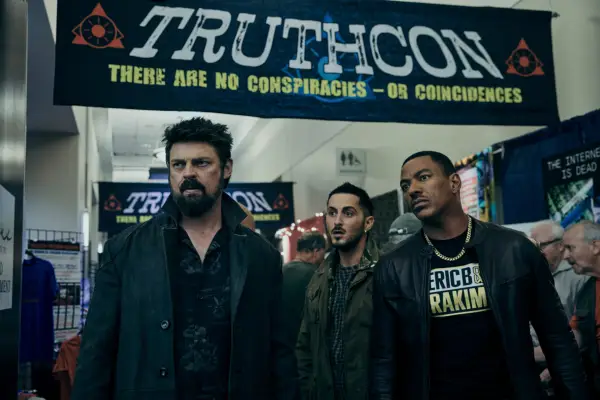 Karl Urban as Billy Butcher, Laz Alonso as Mother