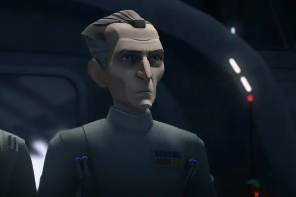 Grand Moff Tarkin in The Bad Batch season 3