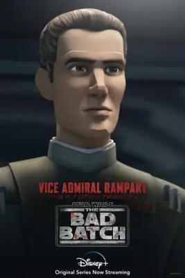 Vice Admiral Rampart in The Bad Batch