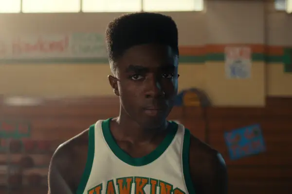 Caleb McLaughlin plays Lucas Sinclair