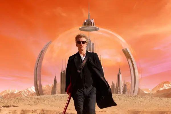 Peter Capaldi as The Twelfth Doctor on Gallifrey in 