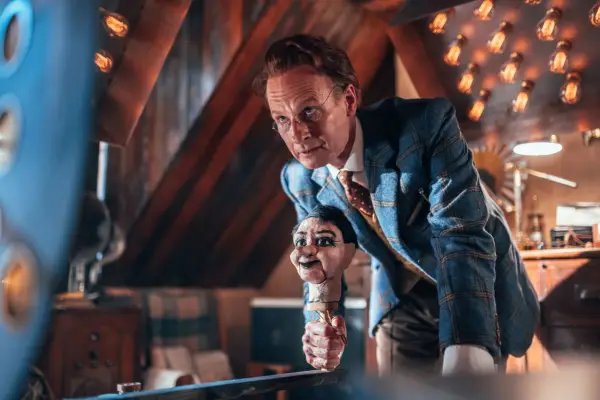 John Mackay as John Logie Baird in Doctor Who