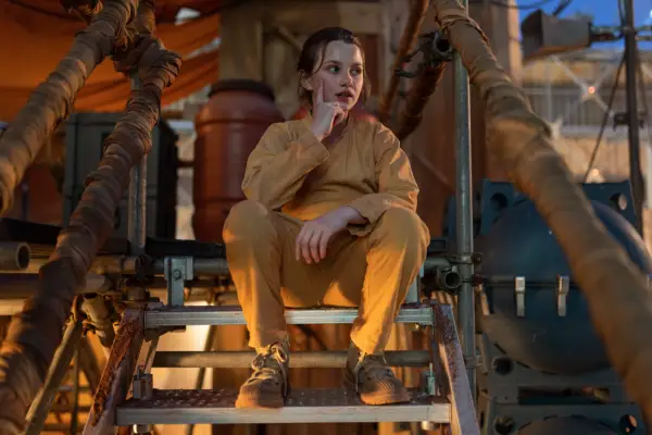 Caolinn Springall as Splice in Doctor Who episode Boom