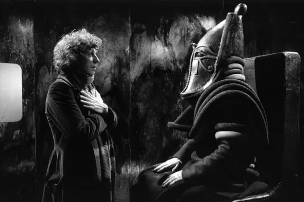 The Fourth Doctor faces Sutekh in Pyramids of Mars