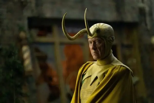Richard E Grant plays Classic Loki
