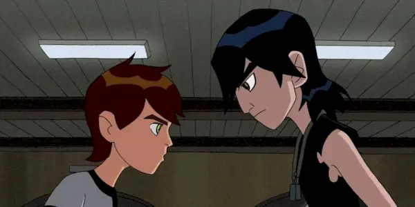 Ben and Kevin facing off