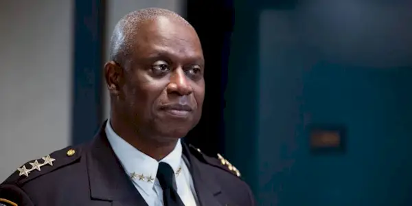 Captain Raymond Holt subtly smiles in uniform in Brooklyn Nine-Nine