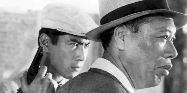 Toshiro Mifune and Takashi Shimura in 