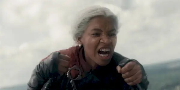 Bethany Antonia as Baela Targaryen in House of the Dragon Season 2