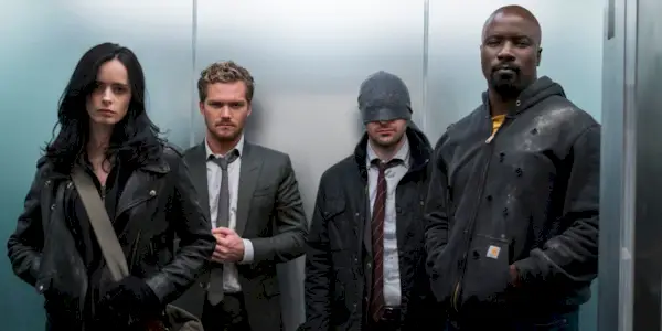 그럼, 우리는 확실히 '데어데블: 본 어게인'에서 디펜더스 재회를 하게 될 것입니다. 그렇죠?