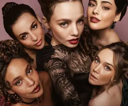 The cast of The Buccaneers in Season 2 key art