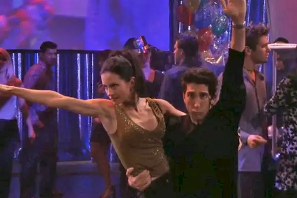 Monica and Ross Gellar