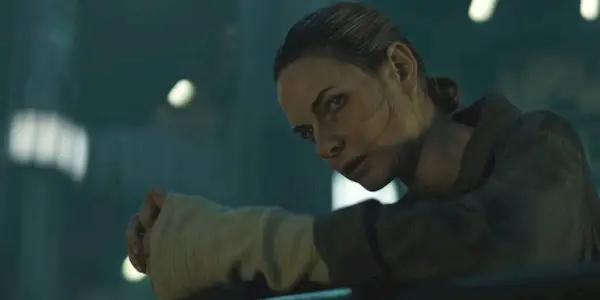 Rebecca Ferguson as Juliette in Silo.