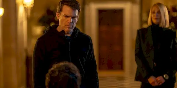 Dexter (Michael C. Hall) and Charley (Uma Thurman) in 