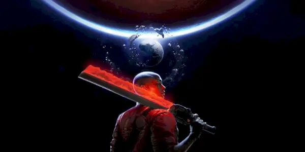 Tati Gabrielle as Jordan A. Mun in the key art for the Naughty Dog video game Intergalactic