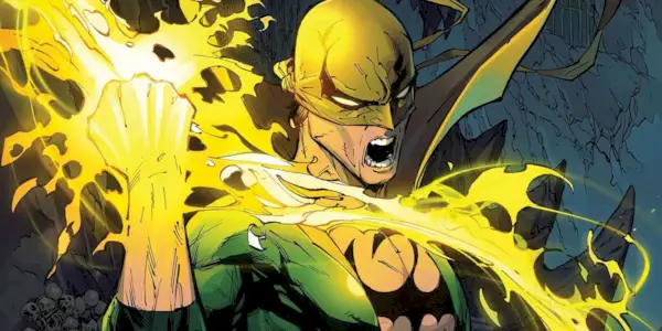 Danny Rand, the Iron Fist in Marvel Comics.
